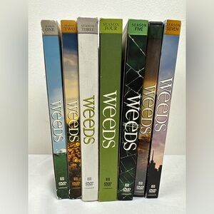 Weeds The Complete Series Seasons 1–7 DVD Set Lionsgate Slipcovers (No Box S6)